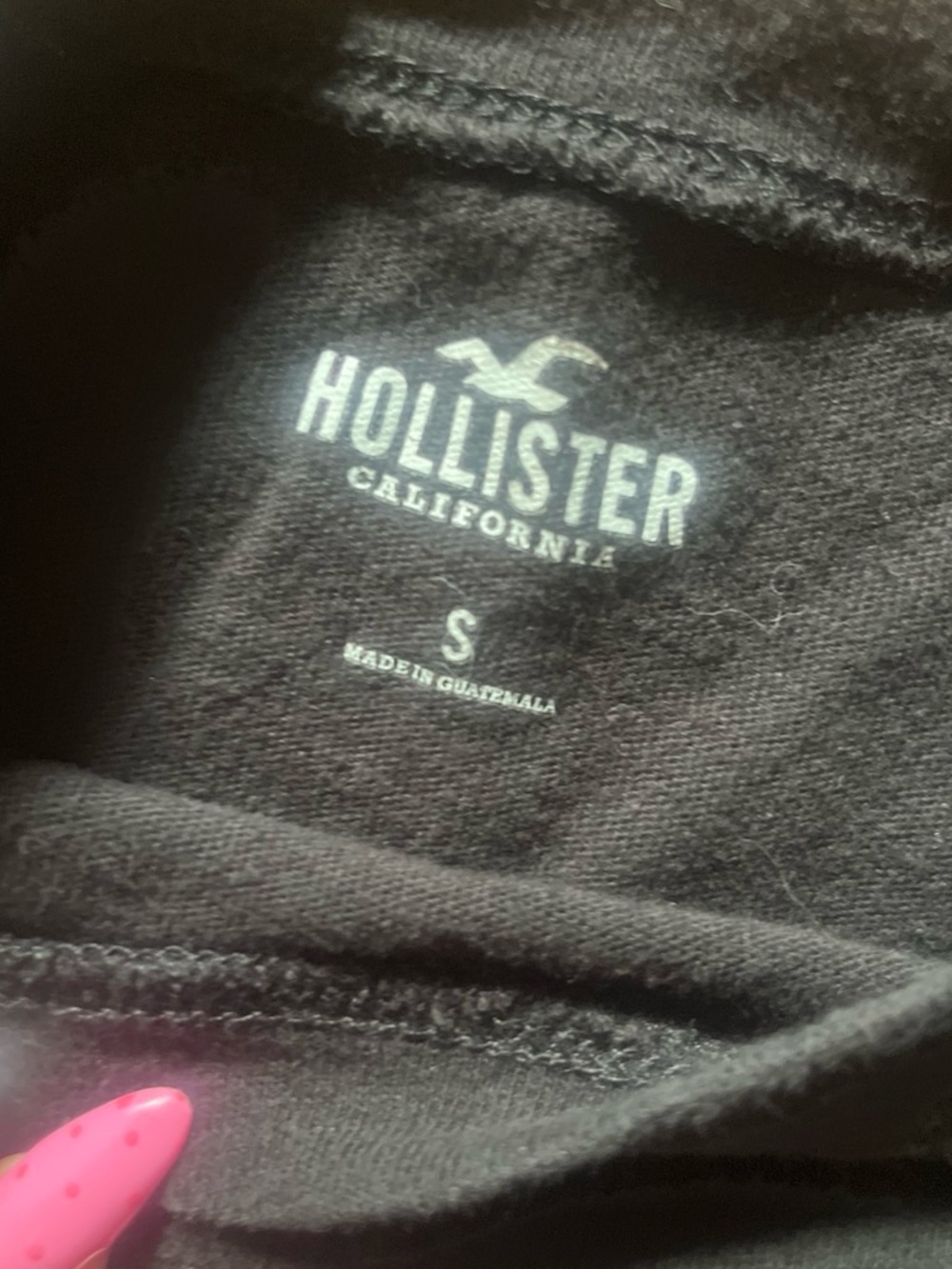 Hollister Black Crewneck Tee